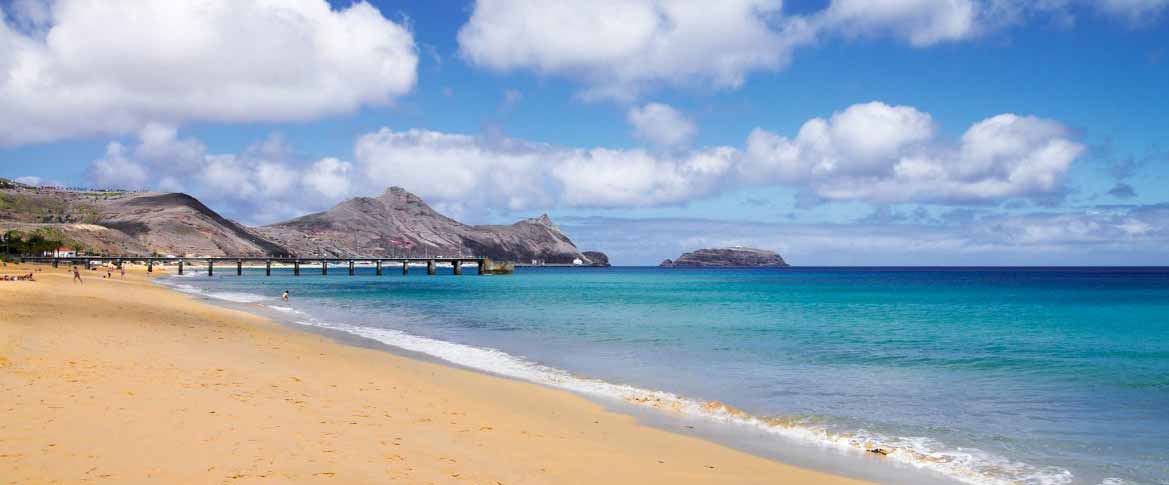 PORTO SANTO, nine kilometers of golden sand